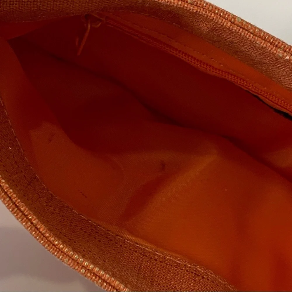 Style & Co orange/gold ‎ woven clutch. - REDUCED PRICE